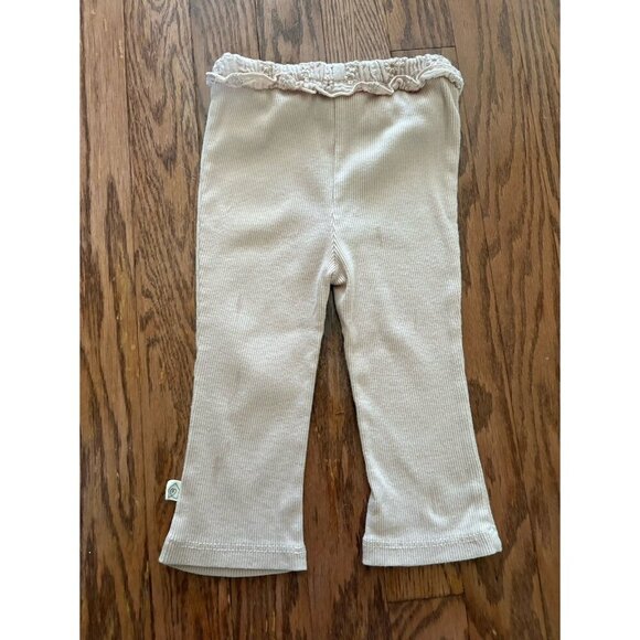 Baby Pants Dusty Pink Ribbed - Picture 2 of 2